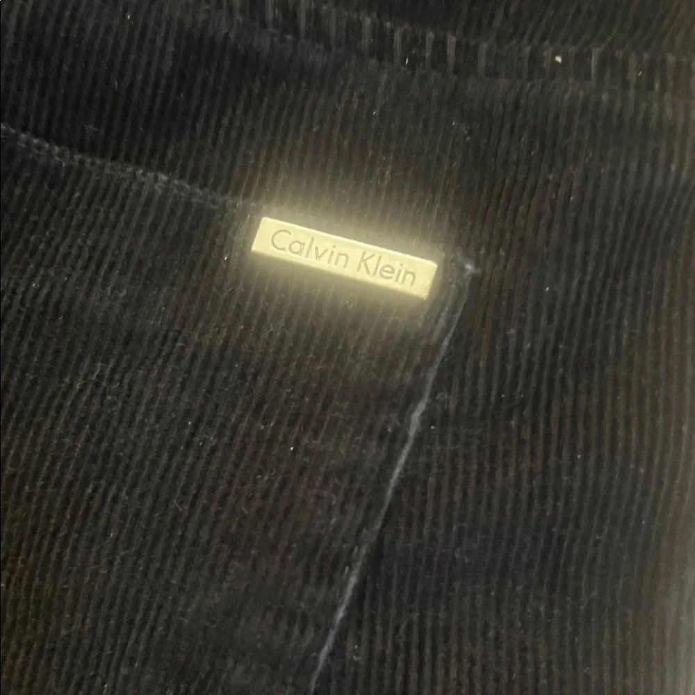 Calvin Klein Dark Corduroy Trousers